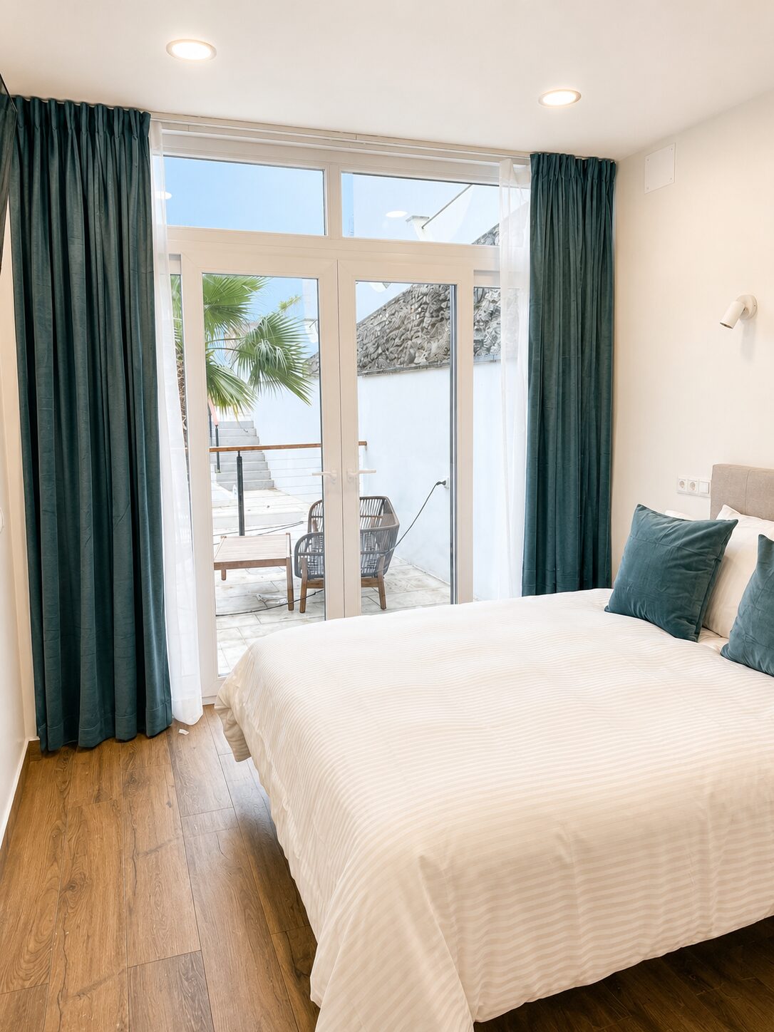 Coastal Retreat Master Bed