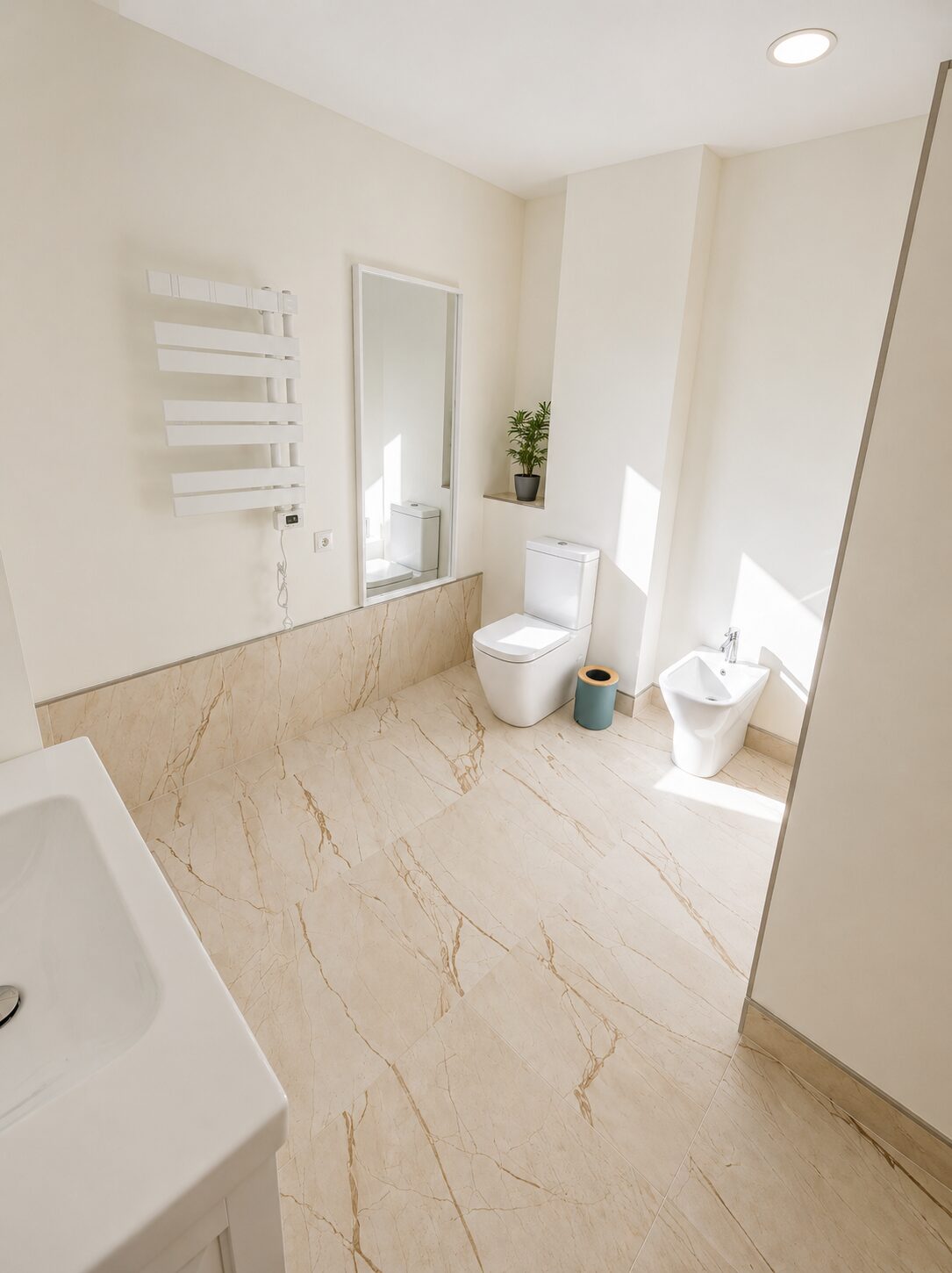 Coastal Retreat Master Bathroom
